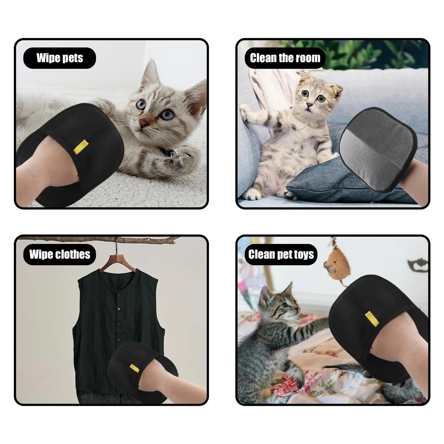 🎉Pet Hair Removal Gloves(Buy 1 Get 1 Free)